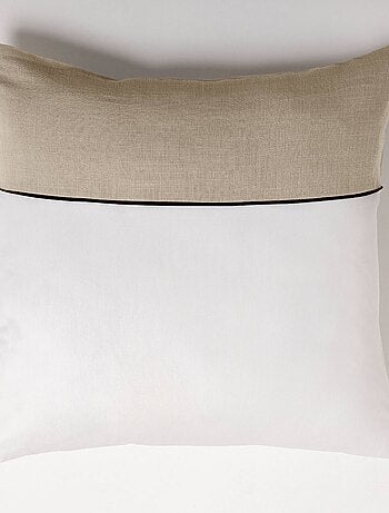 Set di biancheria da letto in cotone tinta unita e bicolore