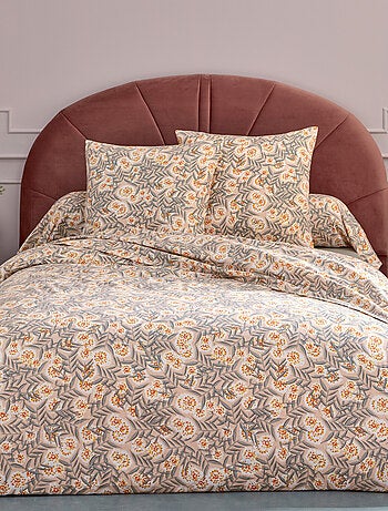 Set di biancheria da letto in flanella Foliage, copertina e federa