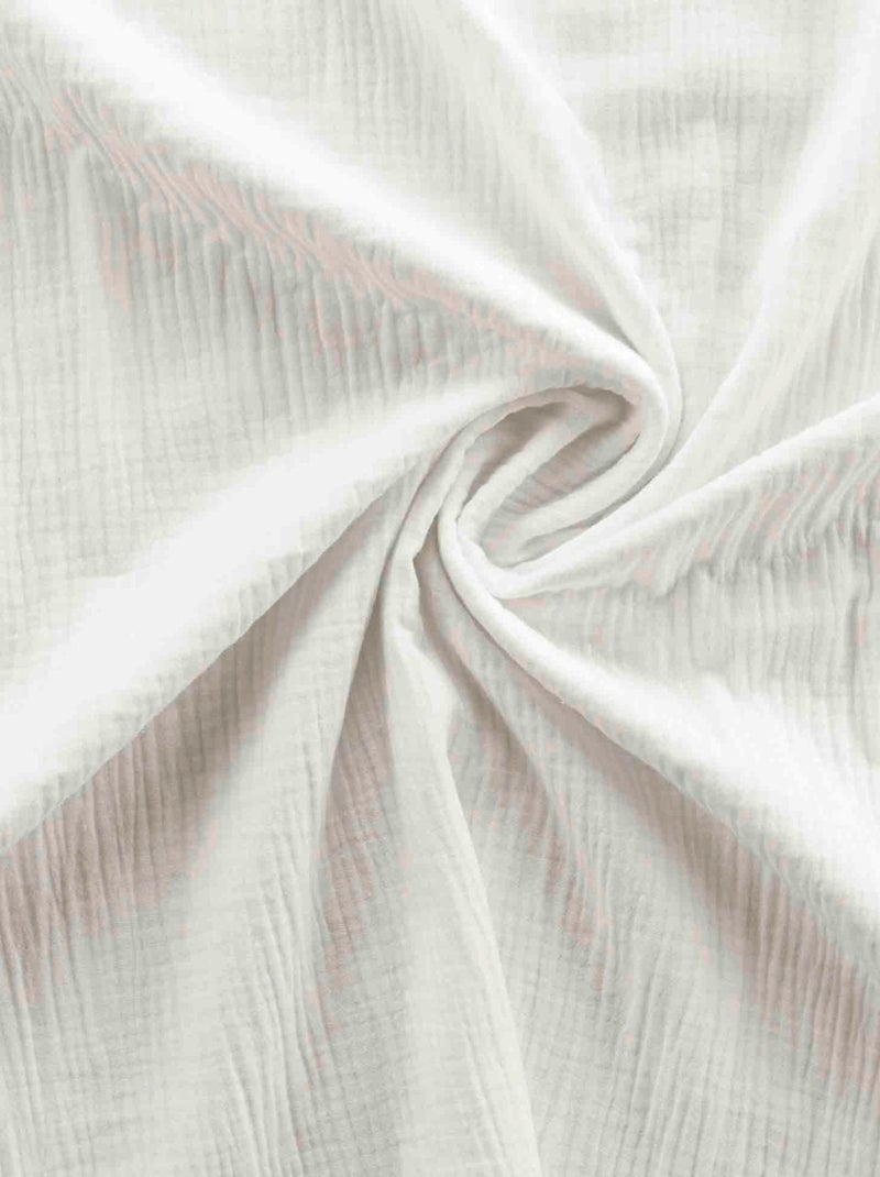 Set di biancheria da letto in garza di cotone Bianco - Kiabi