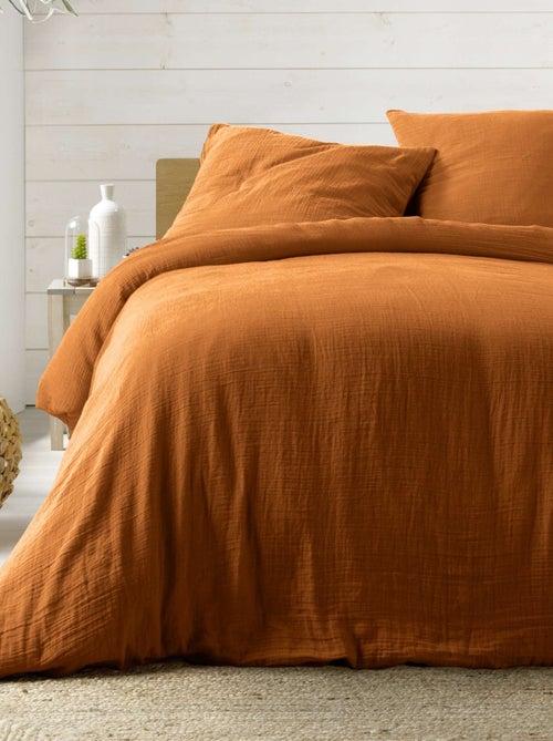 Set di biancheria da letto in garza di cotone - Kiabi