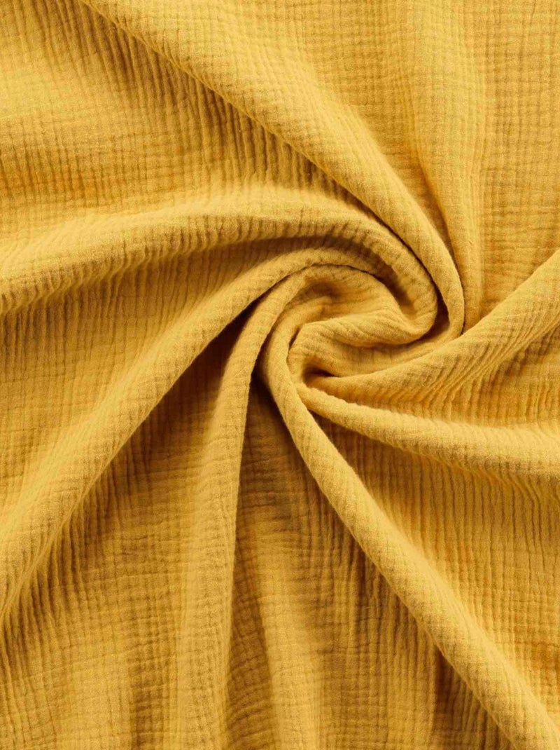 Set di biancheria da letto in garza di cotone Giallo - Kiabi