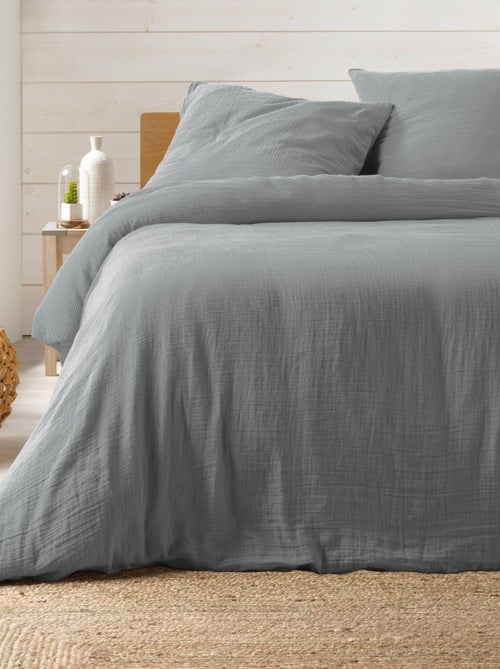 Set di biancheria da letto in garza di cotone - Kiabi