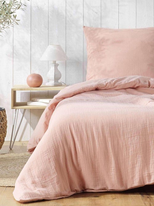 Set di biancheria da letto in garza di cotone - Kiabi