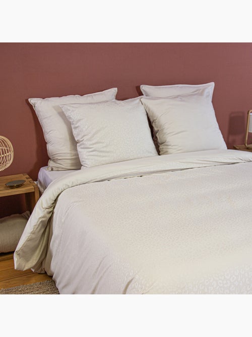 Set di biancheria da letto in microfibra leopardata 3 pezzi, copertina + federe - Kiabi Set di biancheria da letto in microfibra leopardata 3 pezzi, copertina + federe - Kiabi