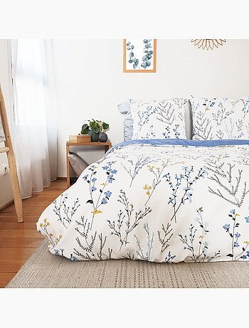 Set di biancheria da letto in raso di cotone dal tocco primaverile