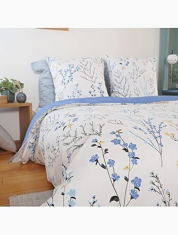 Set di biancheria da letto in raso di cotone dal tocco primaverile