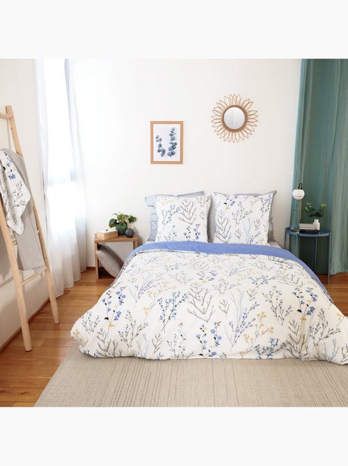 Set di biancheria da letto in raso di cotone dal tocco primaverile - Kiabi