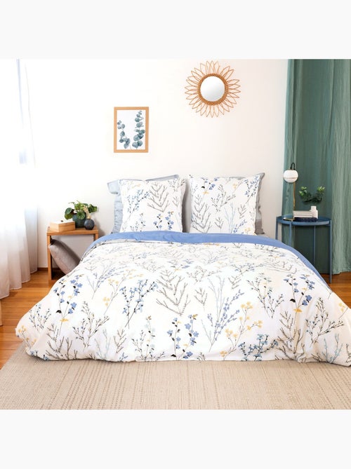 Set di biancheria da letto in raso di cotone dal tocco primaverile - Kiabi