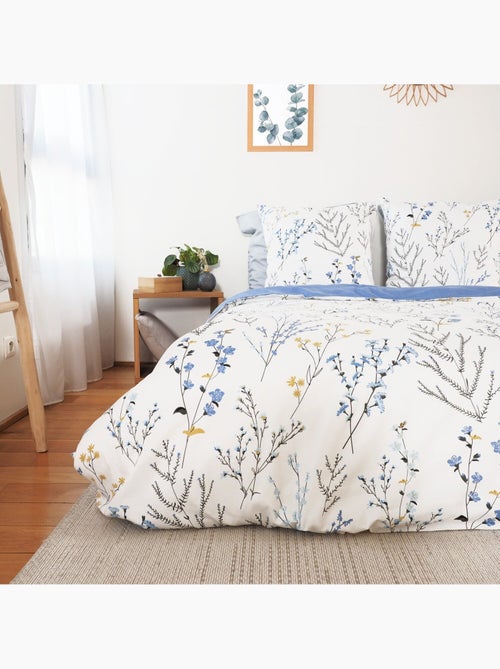 Set di biancheria da letto in raso di cotone dal tocco primaverile - Kiabi
