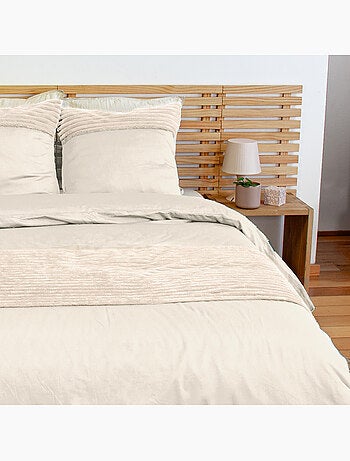 Set di biancheria da letto in velluto a coste 3 pezzi + federe