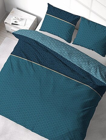 Set di biancheria da letto reversibile geometrico a 3 pezzi