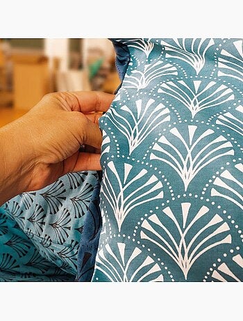 Set di biancheria da letto reversibile geometrico a 3 pezzi