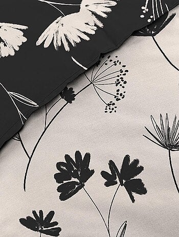 Set di biancheria da letto reversibile Iris 3 pezzi