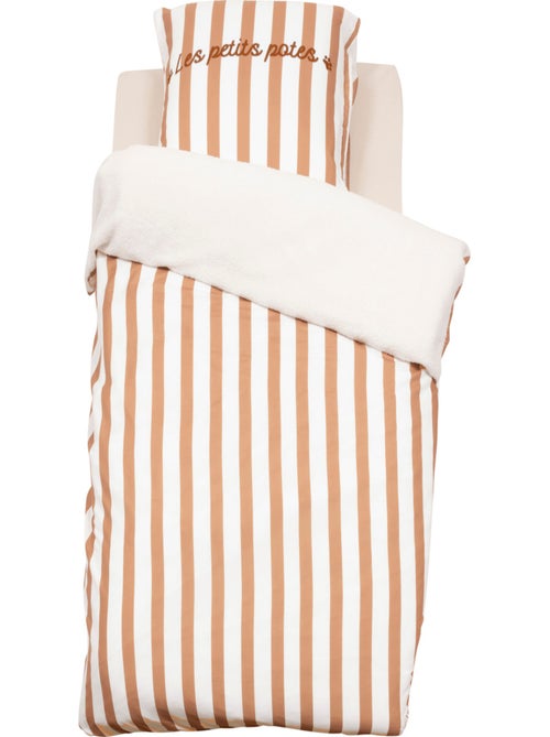 Set di biancheria da letto reversibile per bambini con effetto bouclette - Kiabi