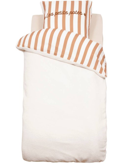 Set di biancheria da letto reversibile per bambini con effetto bouclette - Kiabi