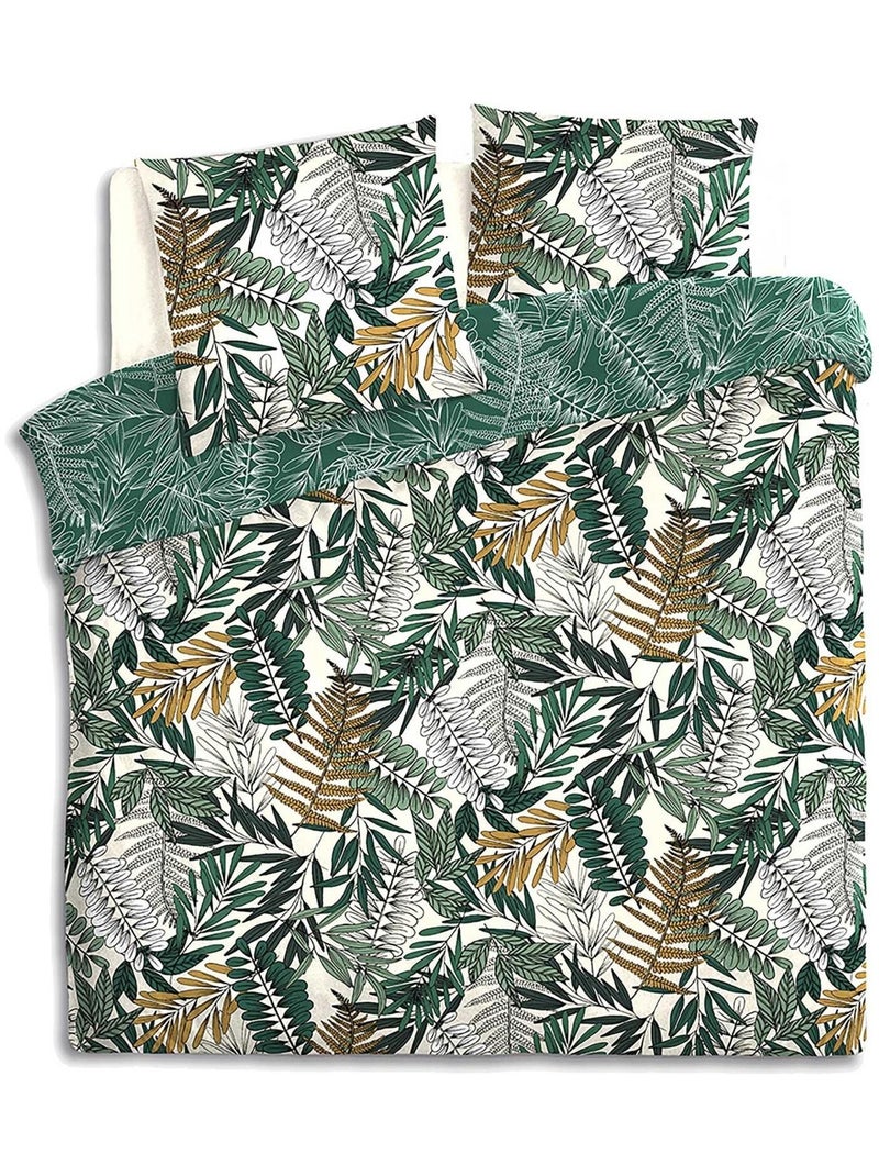 Set di biancheria da letto stampata Tropik Verde - Kiabi