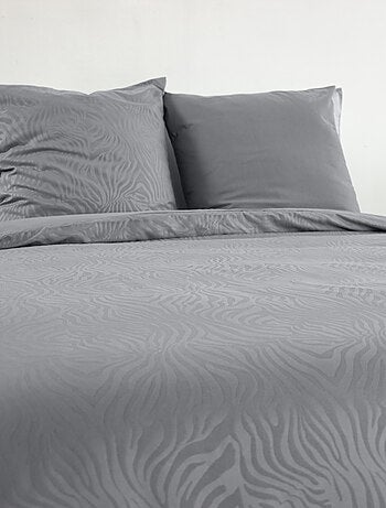 Set di biancheria da letto zebrata 3 pezzi, copertina e federe