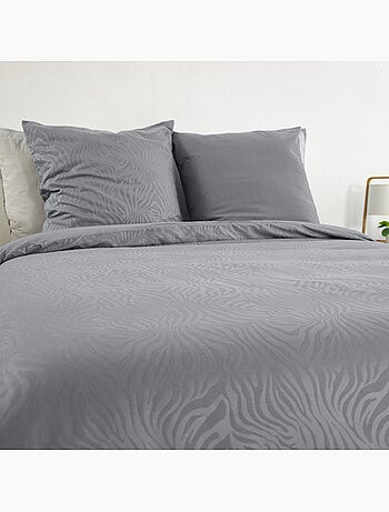 Set di biancheria da letto zebrata 3 pezzi, copertina e federe