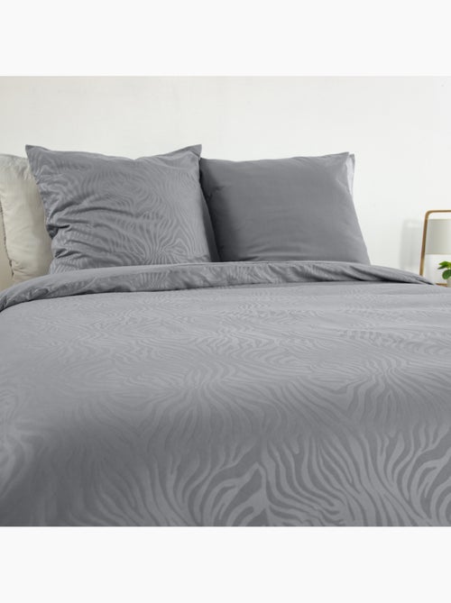 Set di biancheria da letto zebrata 3 pezzi, copertina e federe - Kiabi Set di biancheria da letto zebrata 3 pezzi, copertina e federe - Kiabi