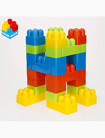 Set di blocchi da costruzione da 144 pezzi maxi color block