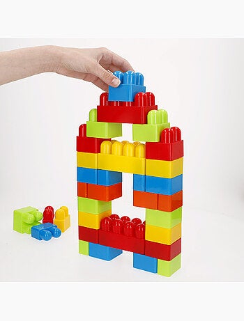 Set di blocchi da costruzione da 144 pezzi maxi color block