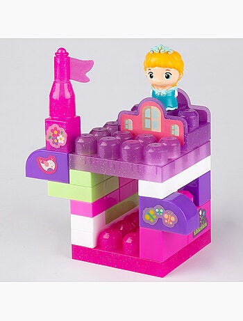 Set di blocchi da costruzione princess 20 pezzi colorbaby