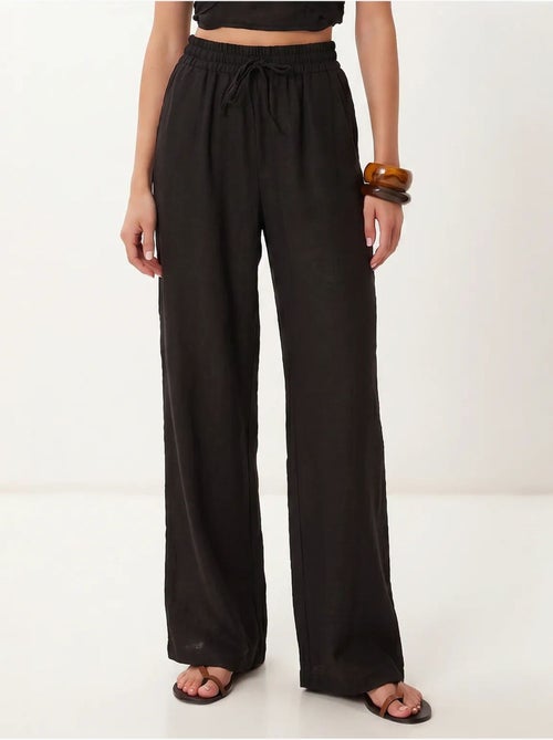 Set di blusa allacciata al collo e pantaloni a gamba larga istanbul - Kiabi Set di blusa allacciata al collo e pantaloni a gamba larga istanbul - Kiabi
