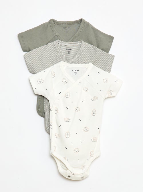 Set di body a maniche lunghe - 3 pezzi - Kiabi