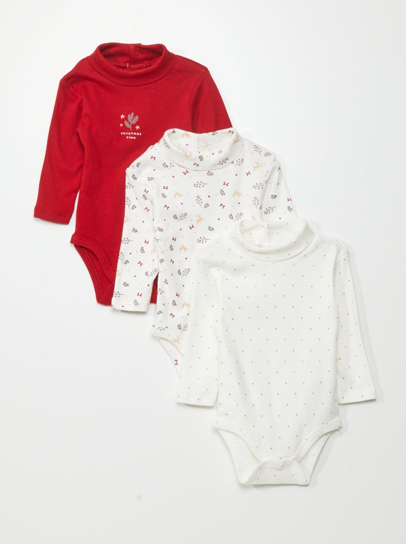Set di body lupetto BIANCO - Kiabi