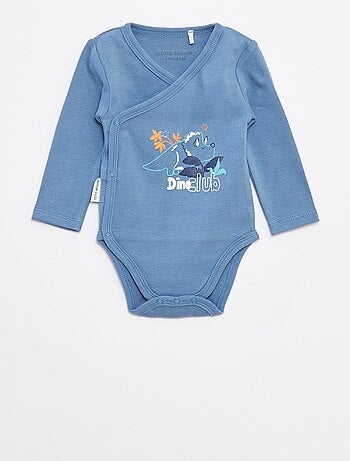 Set di body stampati con maniche lunghe - 2 pezzi