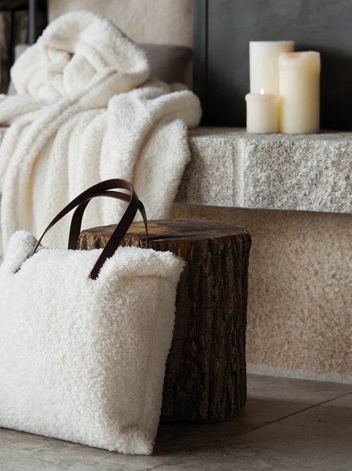 Set di borse e plaid Sherpa - Kiabi