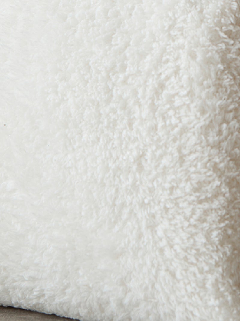 Set di borse e plaid Sherpa Bianco sporco - Kiabi
