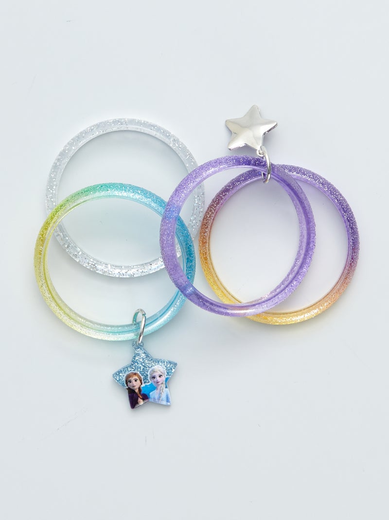 Set di bracciali rigidi 'Frozen' multicolore - Kiabi