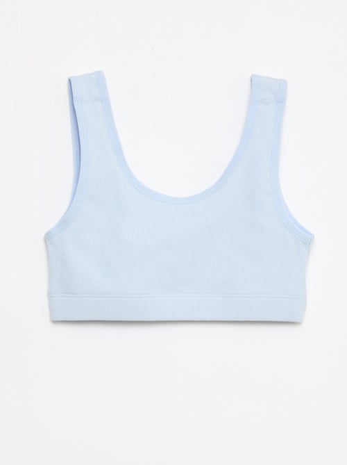 Set di brassiere in maglia a costine - Kiabi