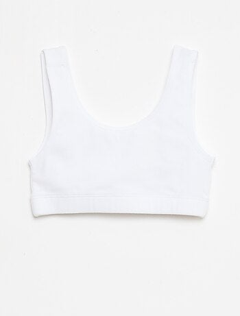 Set di brassiere in maglia a costine