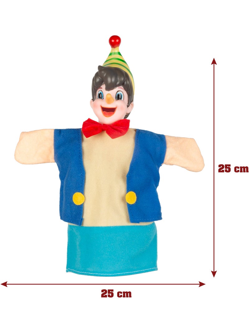Set di burattini pinocchio 25 cm cucu show N/D - Kiabi