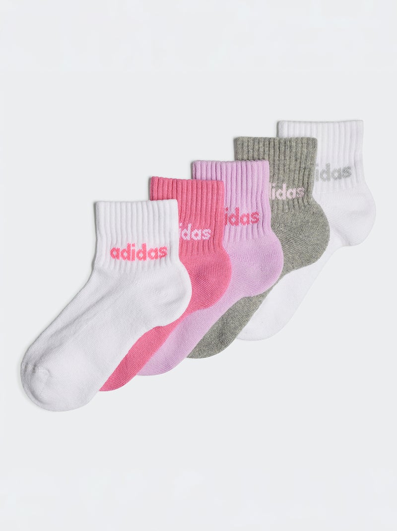 Set di calzini 'Adidas' - 5 paia ROSA - Kiabi