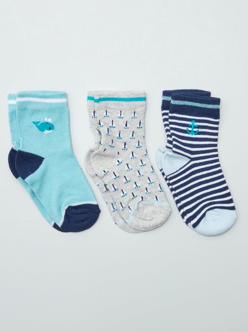 Set di calzini stampati - Kiabi