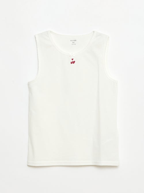 Set di canotte con spalline larghe - Kiabi