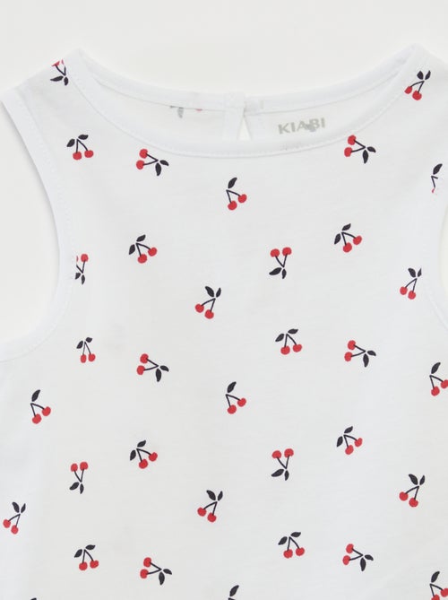 Set di canotte con spalline larghe - Kiabi