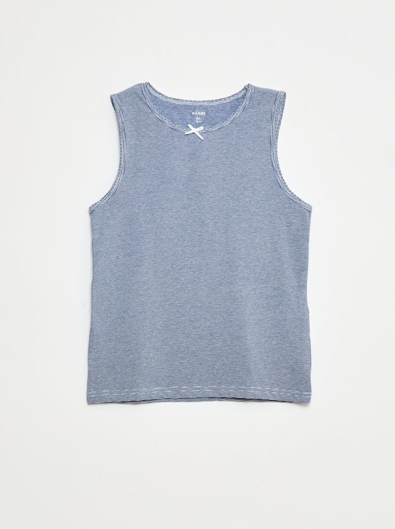 Set di canotte con spalline larghe Blu - Kiabi