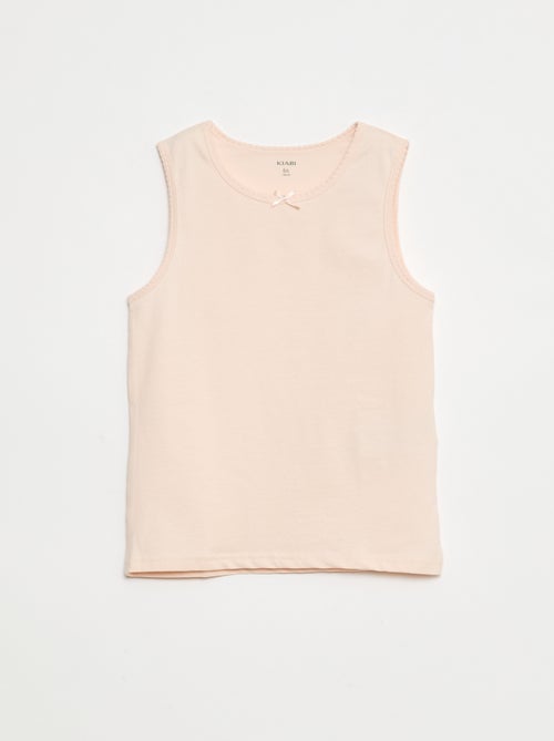 Set di canotte con spalline larghe - Kiabi