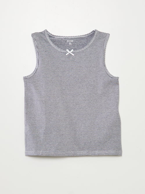 Set di canotte con spalline larghe - Kiabi