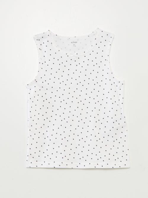 Set di canotte con spalline larghe - Kiabi