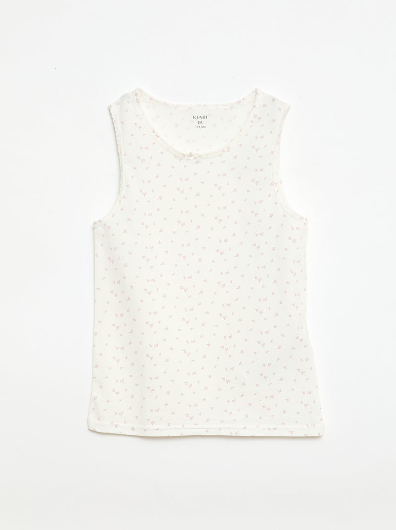 Set di canotte con spalline larghe Verde - Kiabi