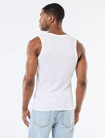Set di canottiere in maglia jersey - 2 pezzi