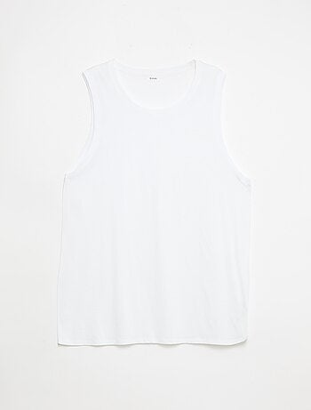 Set di canottiere in maglia jersey - 2 pezzi