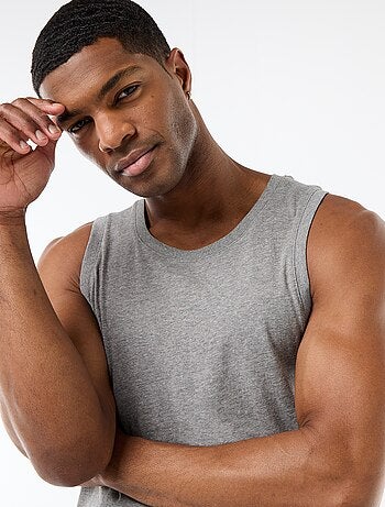 Set di canottiere in maglia jersey - 2 pezzi