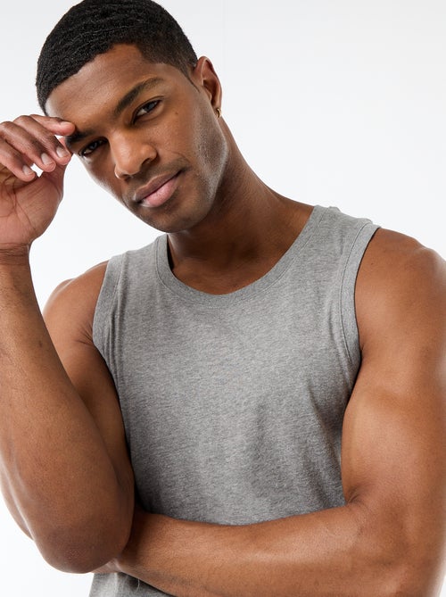 Set di canottiere in maglia jersey - 2 pezzi - Kiabi