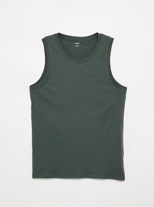 Set di canottiere in maglia jersey - 2 pezzi - Kiabi